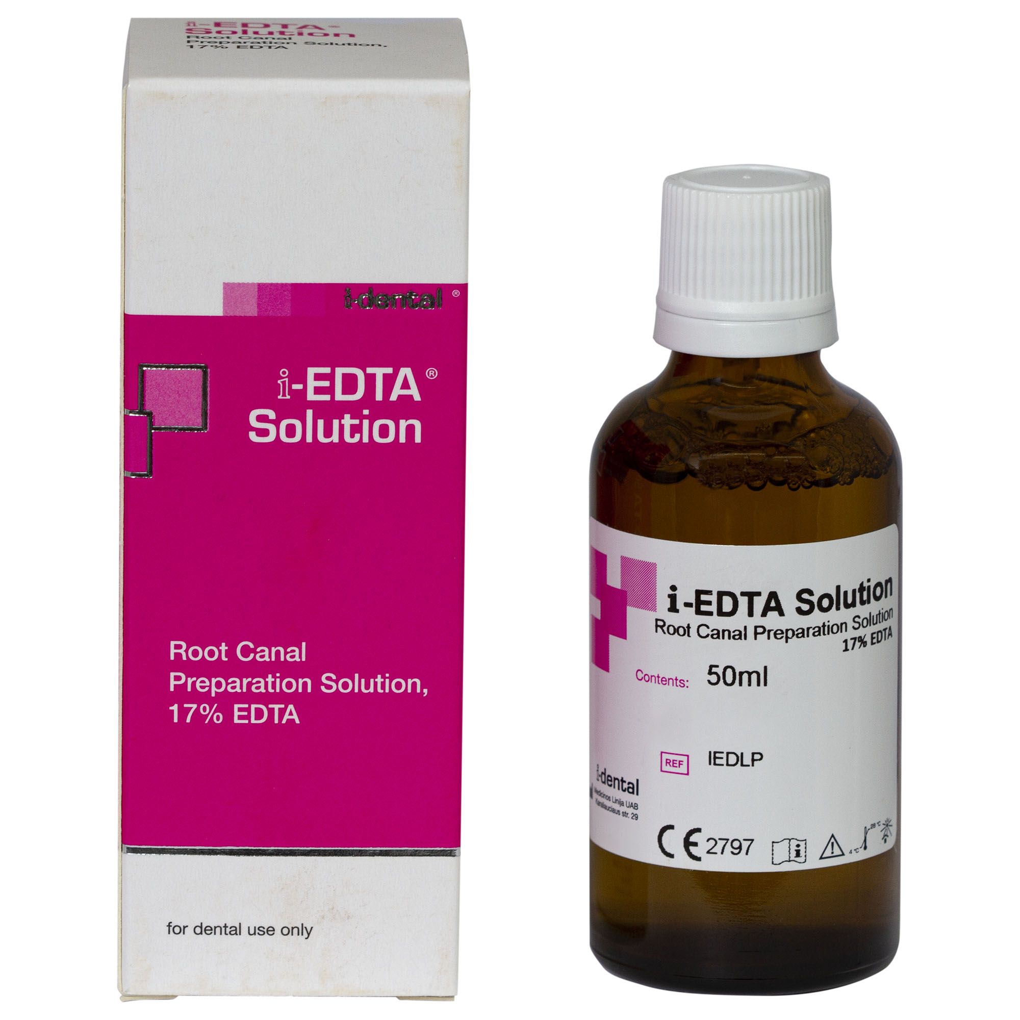 Solutie i-EDTA 17%, pentru pregatirea obturatiei de canal, 50ml