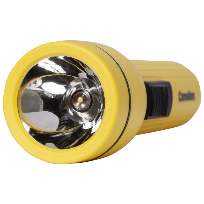 Lanterna portabila LED, 35 lumeni, galbena (fara baterii incluse)