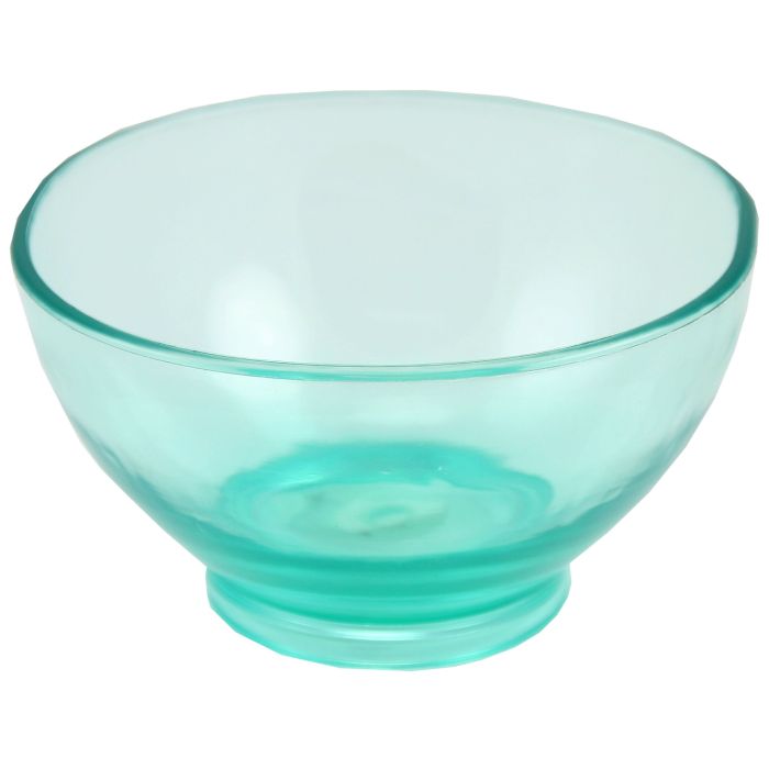 Bol de mixare din PVC, mediu (105x57mm) albastru transparent 