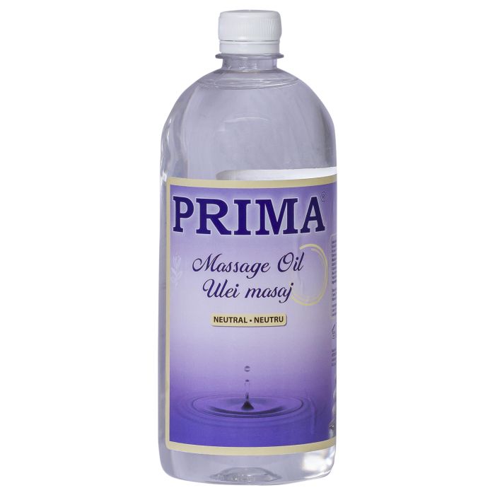 Ulei de masaj pentru corp, PRIMA, Neutral, profesional, 1 litru