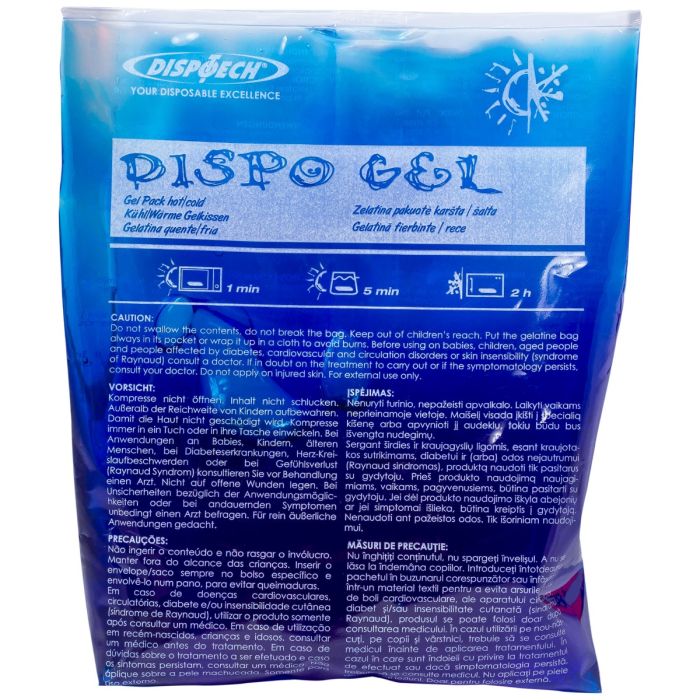Compresa cu Gel Termic Cald-Rece Reutilizabila PRIMA 14x18 cm