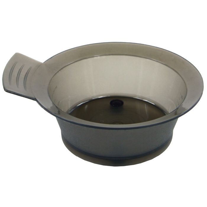 Bol fumuriu de plastic cu maner pentru vopsea, 200 ml