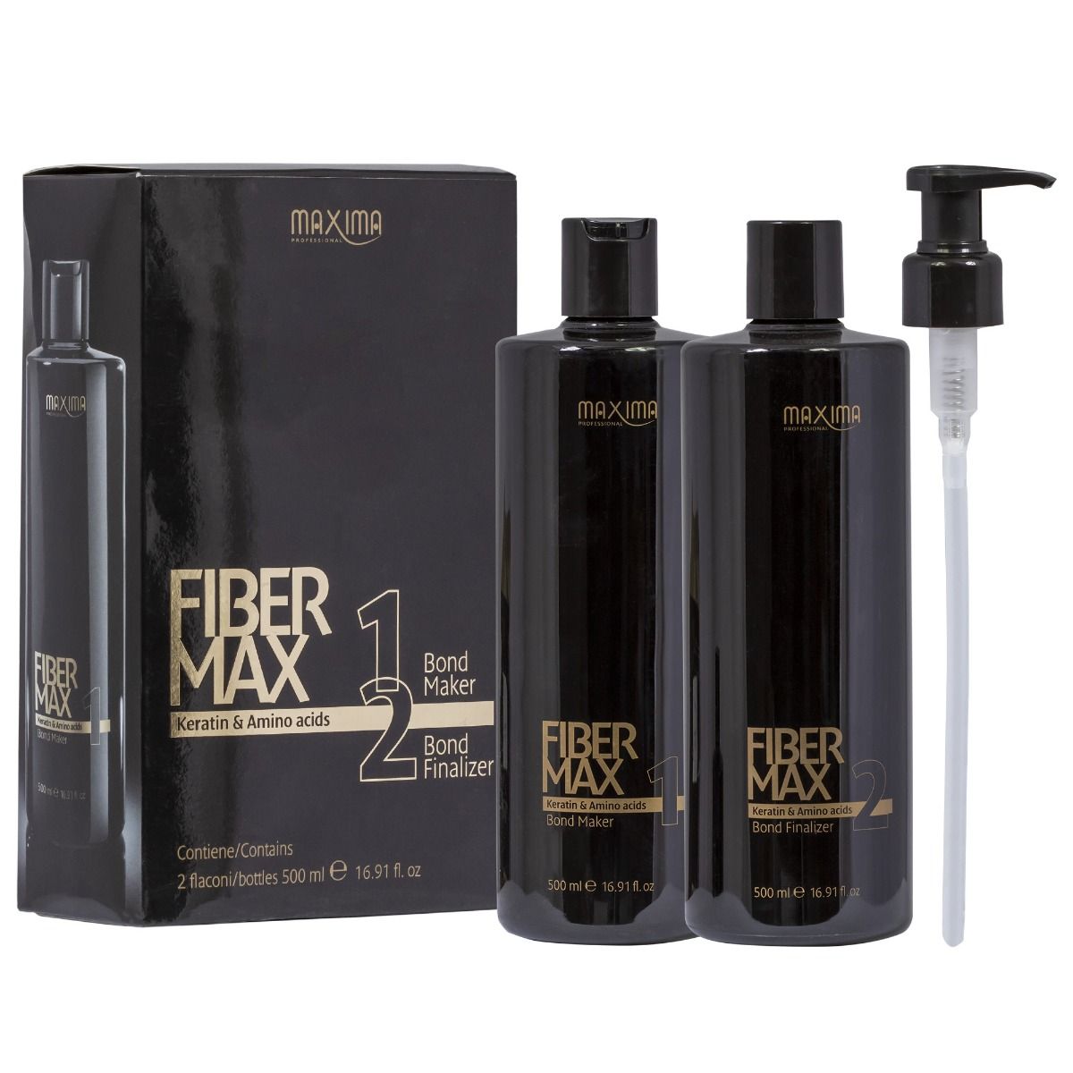 Tratament cu keratina 500 ml x 2 (Bond Maker & Finalizer)