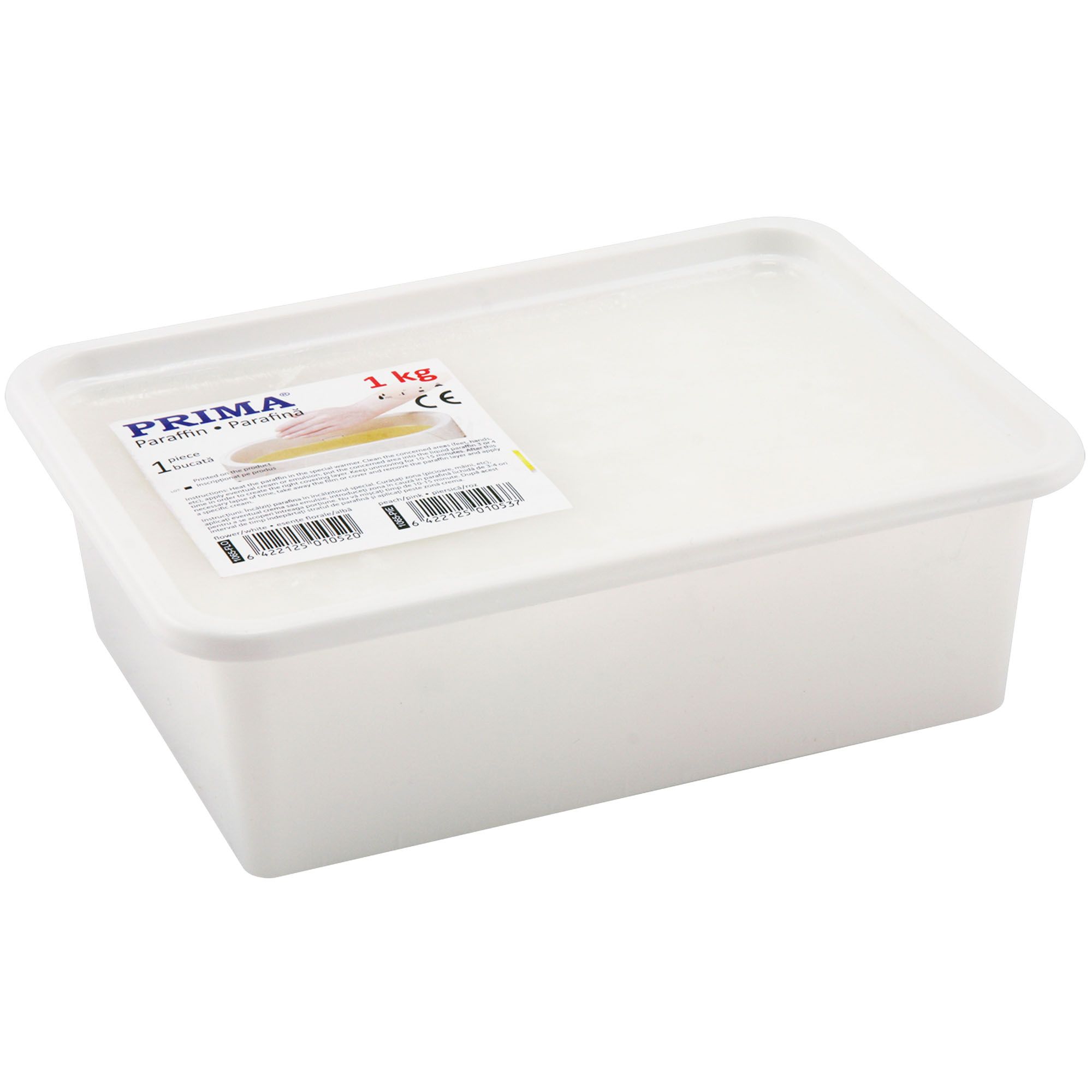 Parafina cosmetica cu esente florale, PRIMA, alba, 1 kg, tratamente corporale