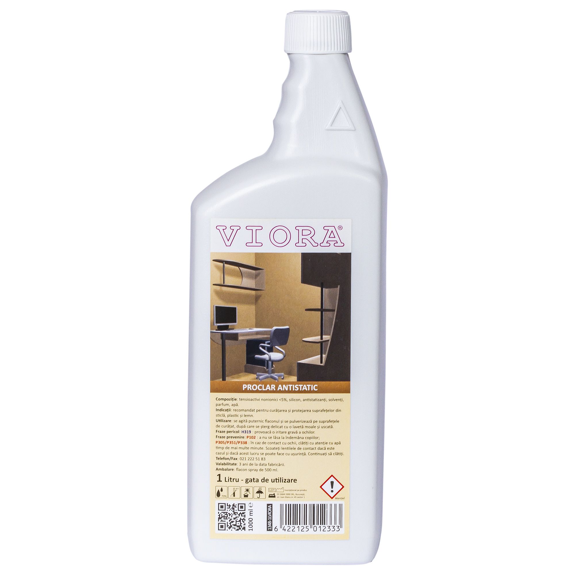 Solutie antistatica Viora - 1 litru