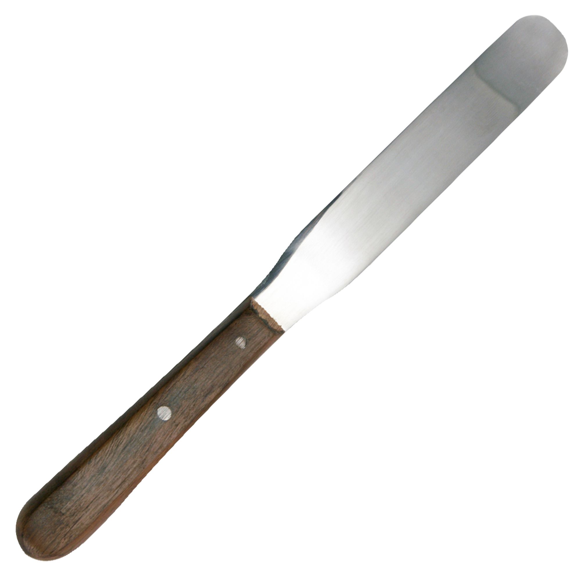 Spatula inox dreapta PRIMA, 21 cm, pentru aplicare ceara si parafina
