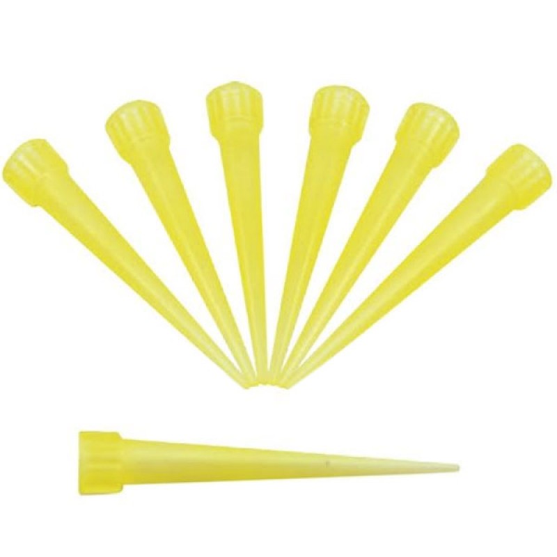 Varfuri 0-200ml, PRIMA, pentru autopipeta Eppendorf-Brand-Scorex, galbene, 1000buc