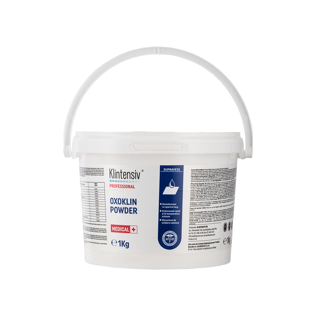 Oxoklin Powder Detergent dezinfectant de nivel înalt