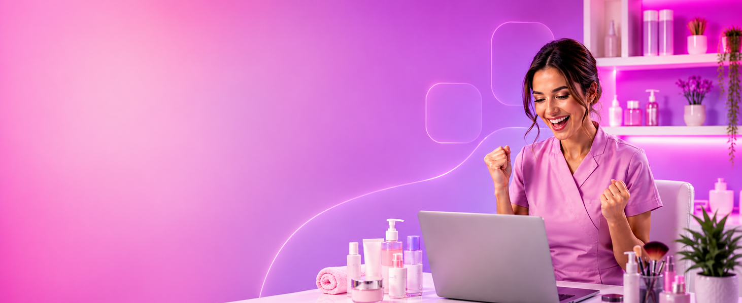 Produse pentru saloane de cosmetică