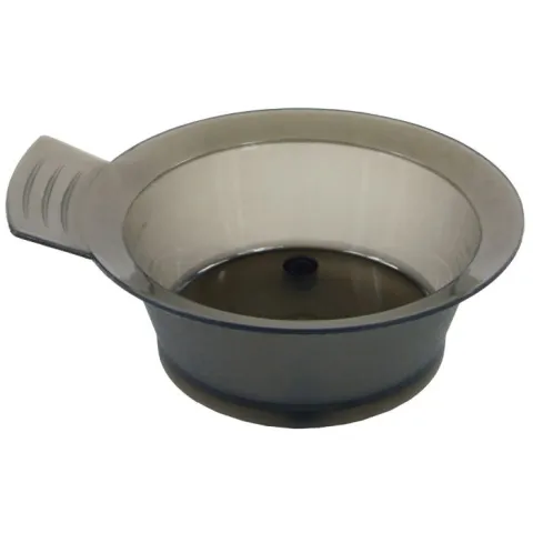 Bol fumuriu de plastic cu maner pentru vopsea, 200 ml