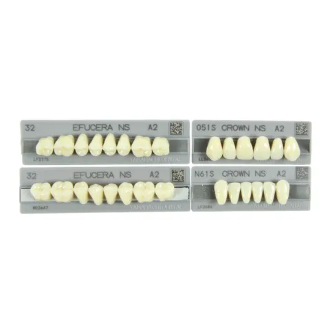 Garnitura 28 dinti, 3 straturi, culoare A2/A3, marime M32, 1 set