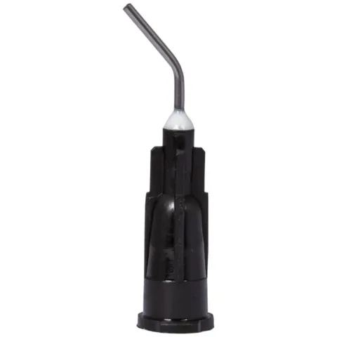 Varfuri aplicatoare compozit flow, PRIMA, 20G, 100 bucati, negre, unghi 45°