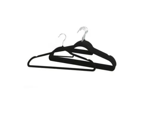 Umeras plastic cu carlig pentru haine subtiri,  38cm (1 BUC)